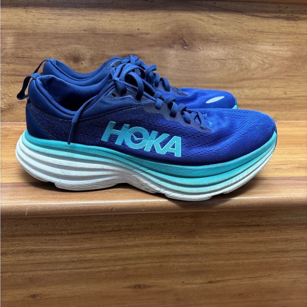 Blue Bondi 8 Hokas
